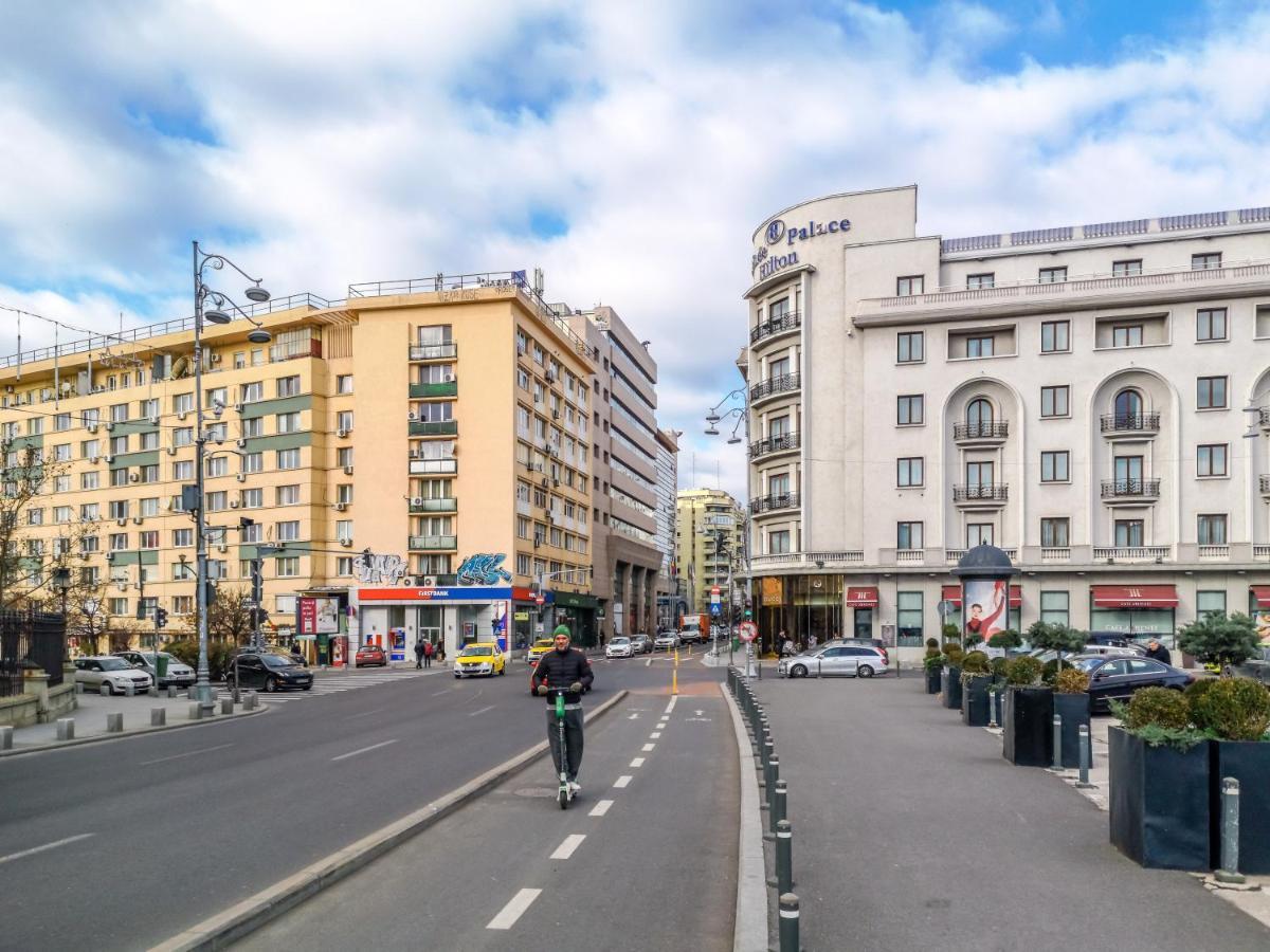 Victoriei Blue Apartment Bucureşti Exterior foto