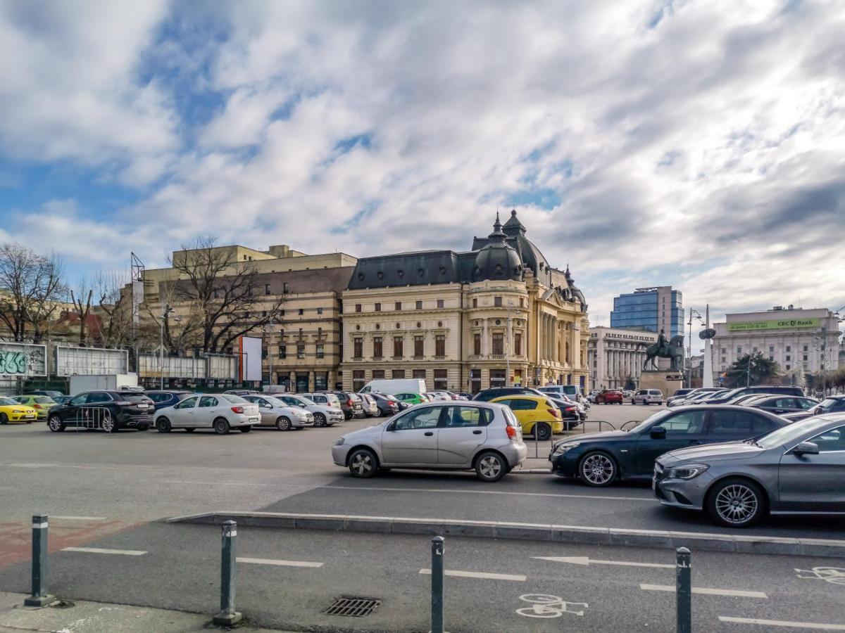 Victoriei Blue Apartment Bucureşti Exterior foto